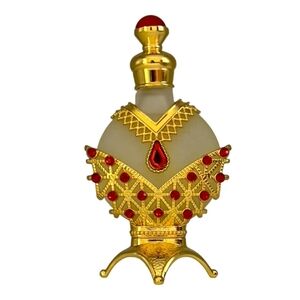 Gold and Red Decorative Perfume Bottle